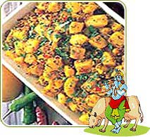 Aloo/Arvi ki Chaat